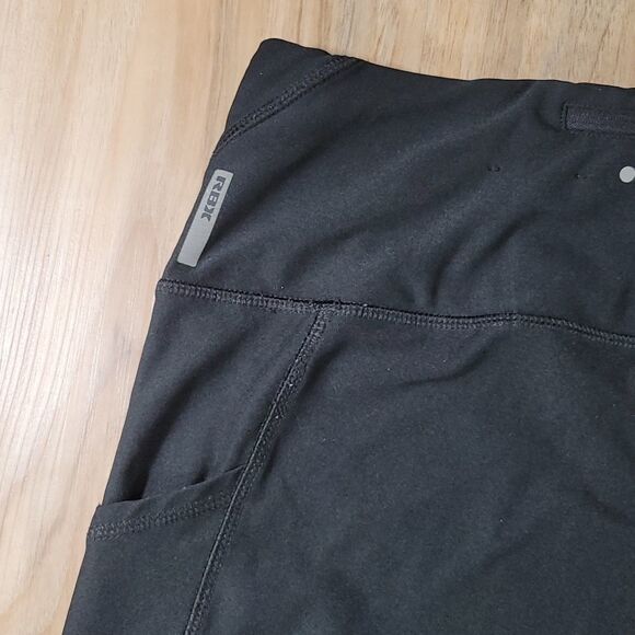 🔺️RBX Black Capri Athletic Pants w/Pockets XLarge - Picture 4 of 11